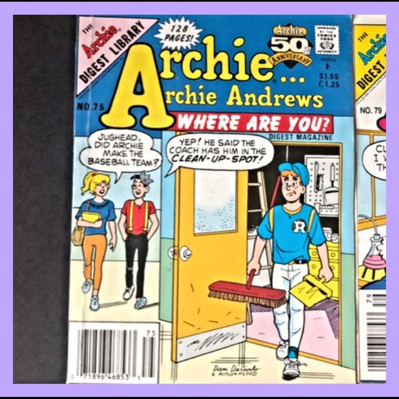 7 “Archie… Archie Andrews” Digest Comics (90’s) - Picture 2 of 8